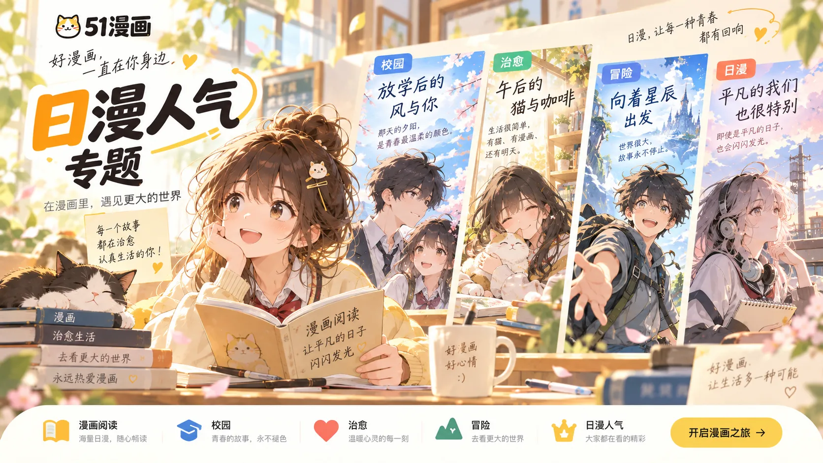 漫画作者与作品幕后专题