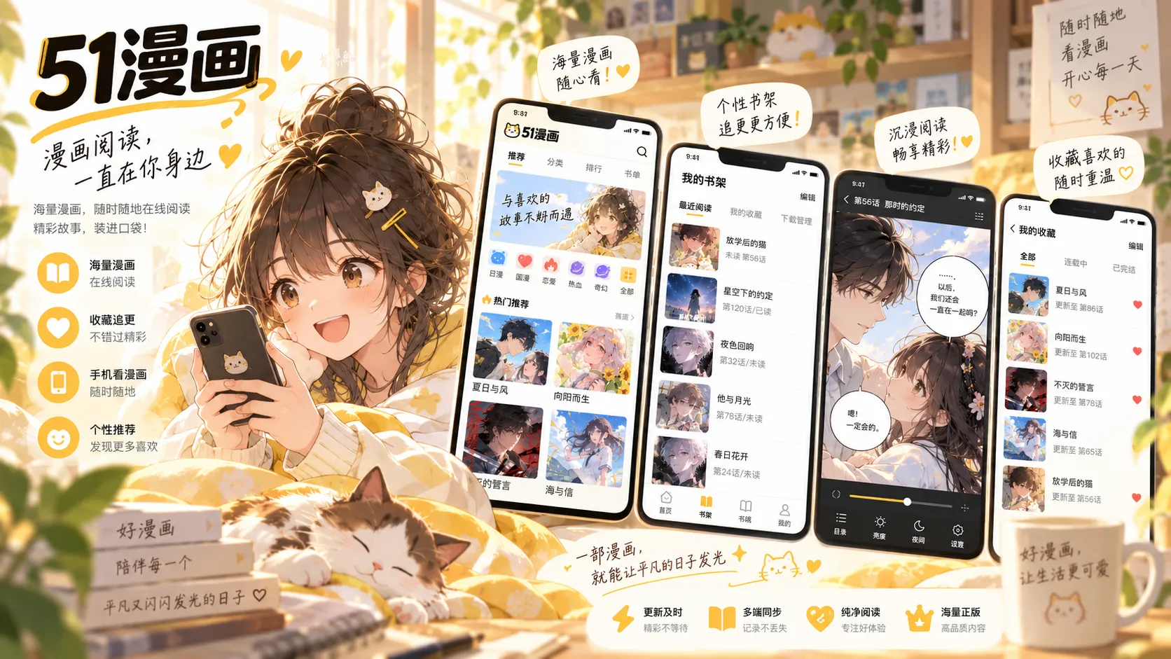 慢速成长封面，手机端浏览51漫画在线漫画内容